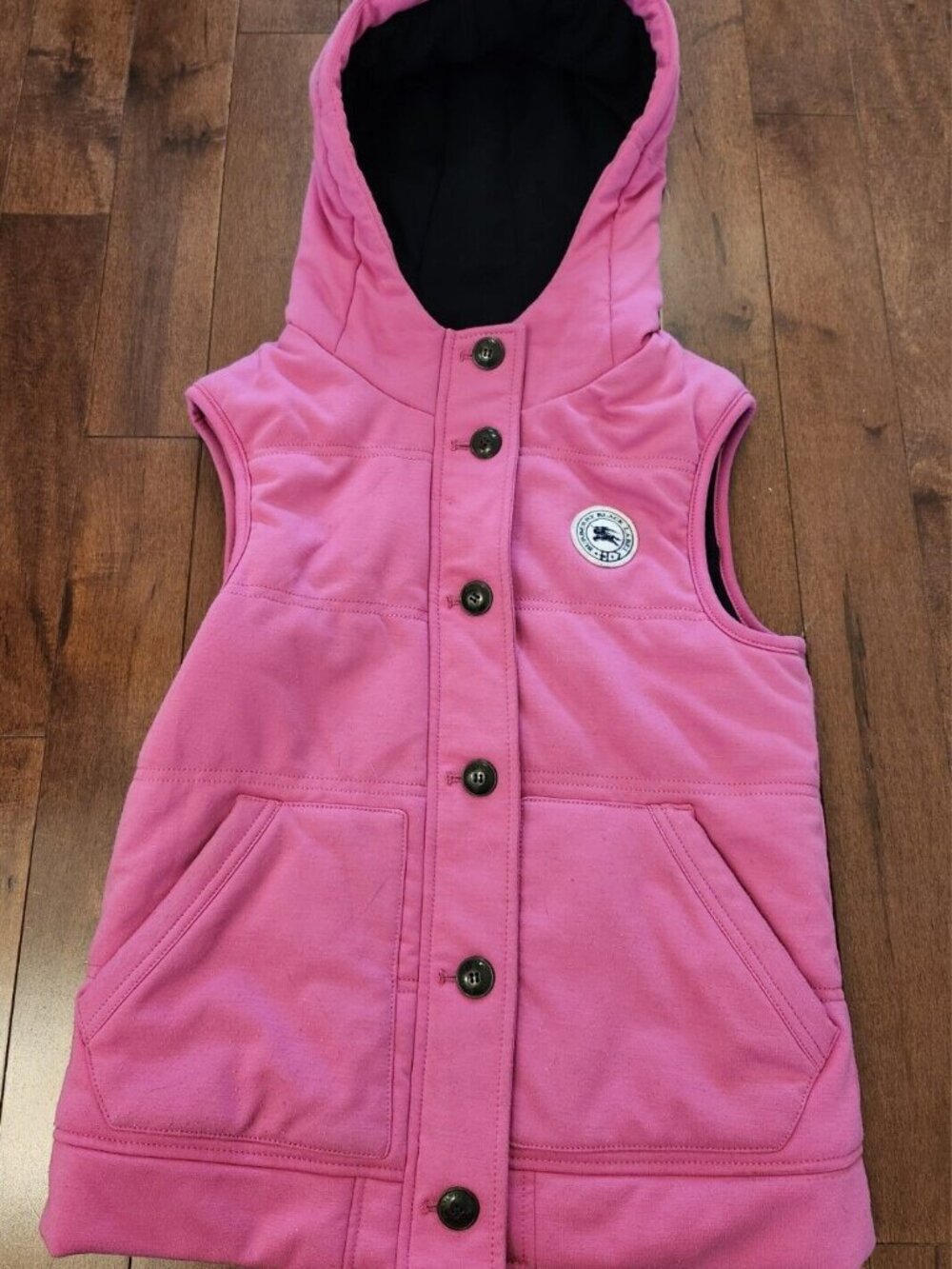 Burberry Black Label women's pink vest in size 2